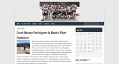 Desktop Screenshot of creekhockey.com
