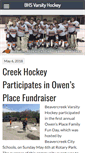 Mobile Screenshot of creekhockey.com